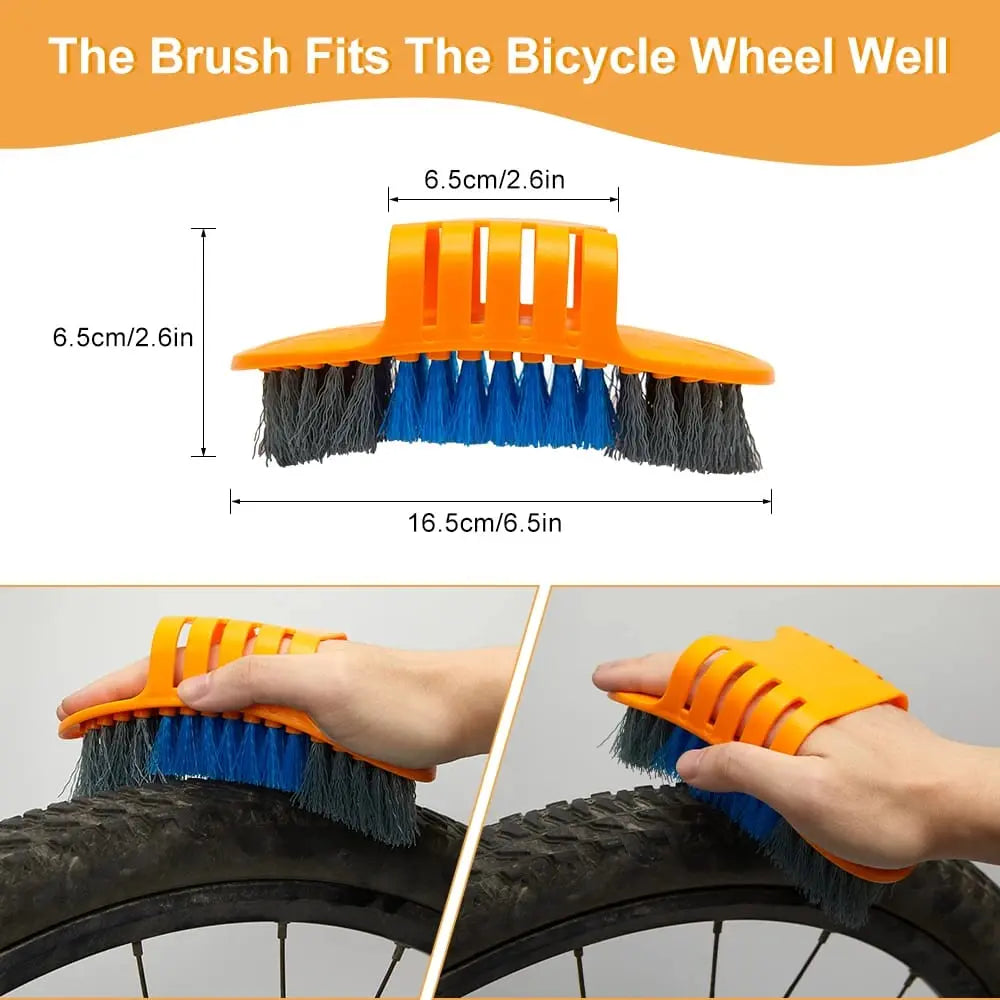Bike & Motorcycle Cleaning Kit – Chain, Rims & Tires