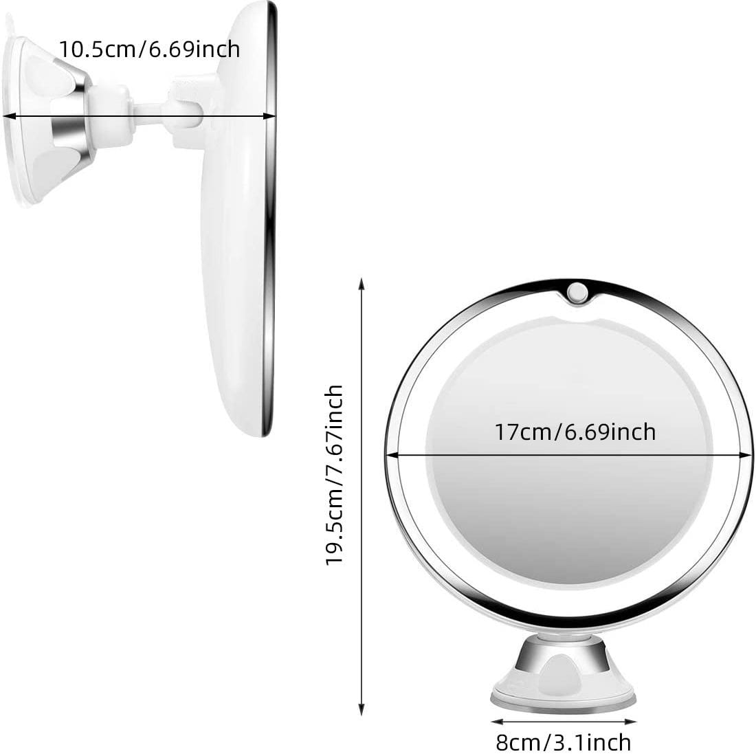 Miroir éclairé – Design élégant avec éclairage parfait