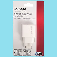 Re-load 2-Port Wall Charger